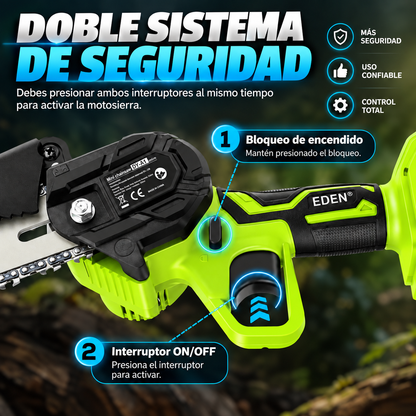 Mini motosierra inalámbrica EDEN®