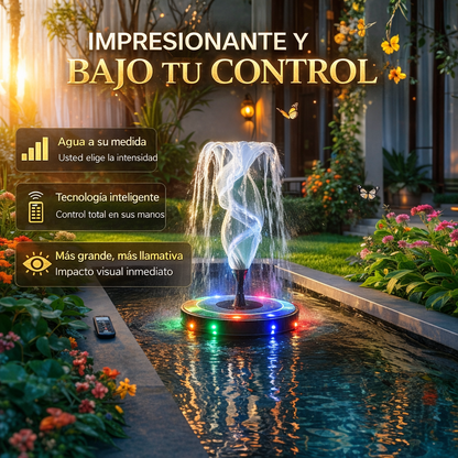 Fuente Solar Eden® 3.0 | Convierte tu Jardín en un Paraíso Vivo
