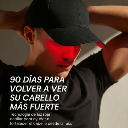 Gorro Renacer Capilar® de luz roja para fortalecer el cabello desde la raíz