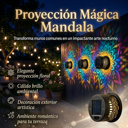 Mandala Solar Eden® 3.0 | Transforma tus Muros en Arte de Luz