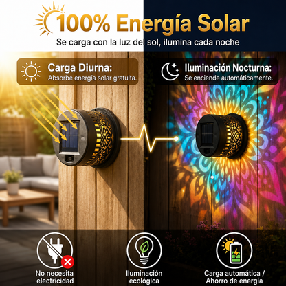 Mandala Solar Eden® 3.0 | Transforma tus Muros en Arte de Luz