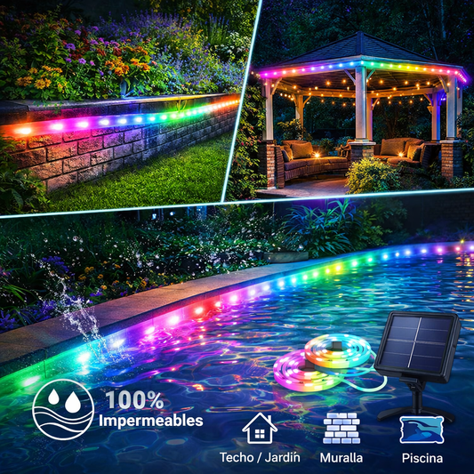 Luces LED 100% Impermeables Eden® – Iluminación sin límites en agua y exterior