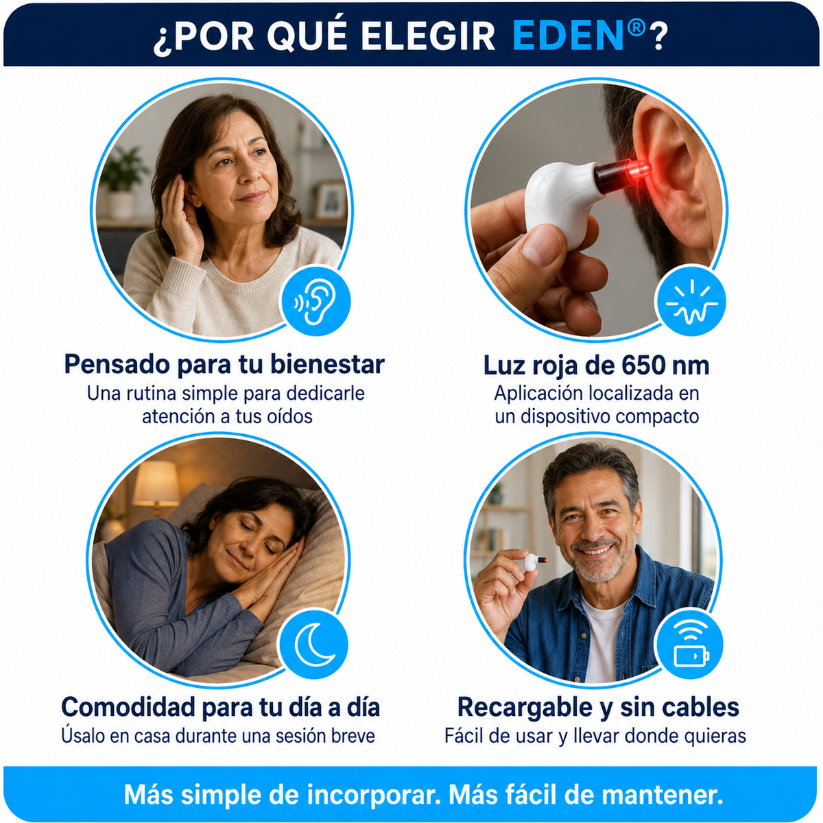 Audífonos Terapéuticos Eden®