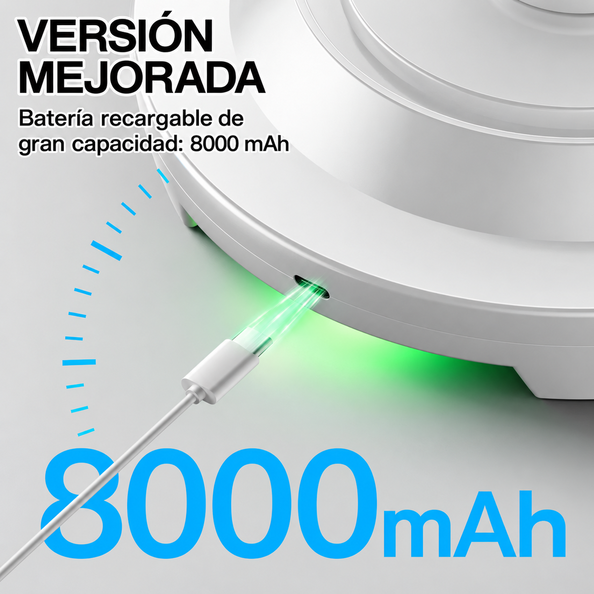 Lámpara recargable con sensor de movimiento®
