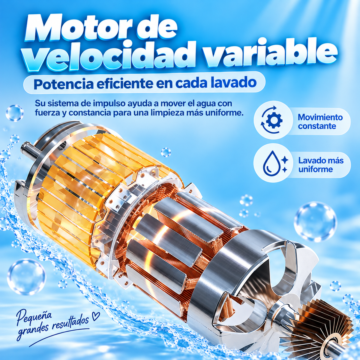 Lavadora Portátil Eden® – Vidrio Premium Reforzado
