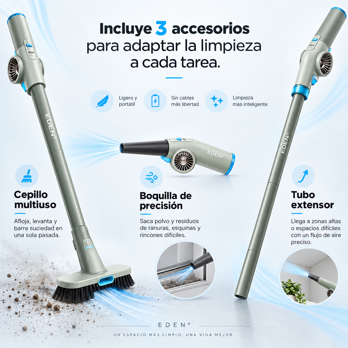 Soplador Inalámbrico EDEN®