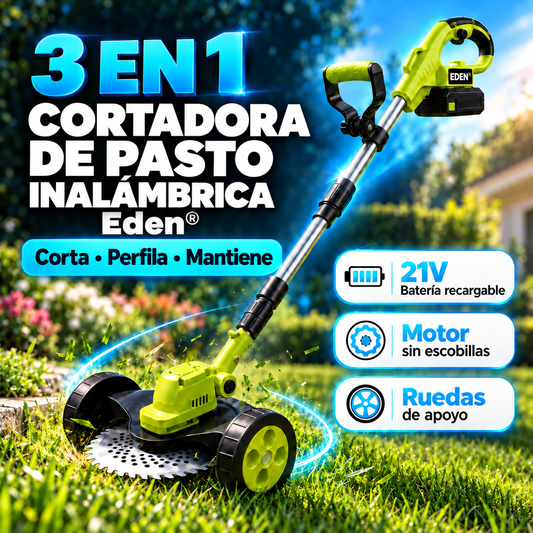 Cortadora de Pasto Inalámbrica Eden®