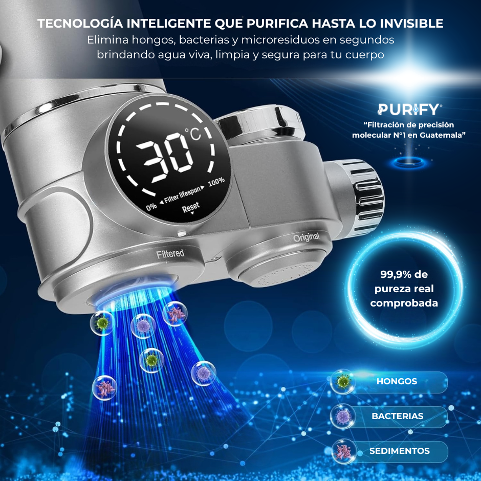 Filtro de Agua UV Purify® - Agua en su máxima pureza para su hogar