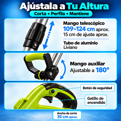 Cortadora de Pasto Inalámbrica Eden®