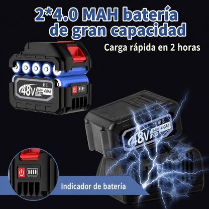 LLAVE DE IMPACTO MADEBUT™ 1.000Nm | INCLUYE 2 BATERÍAS DE REGALO 🎁