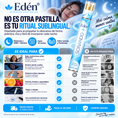 Spray Sublingual  Duerme Profundo Eden®