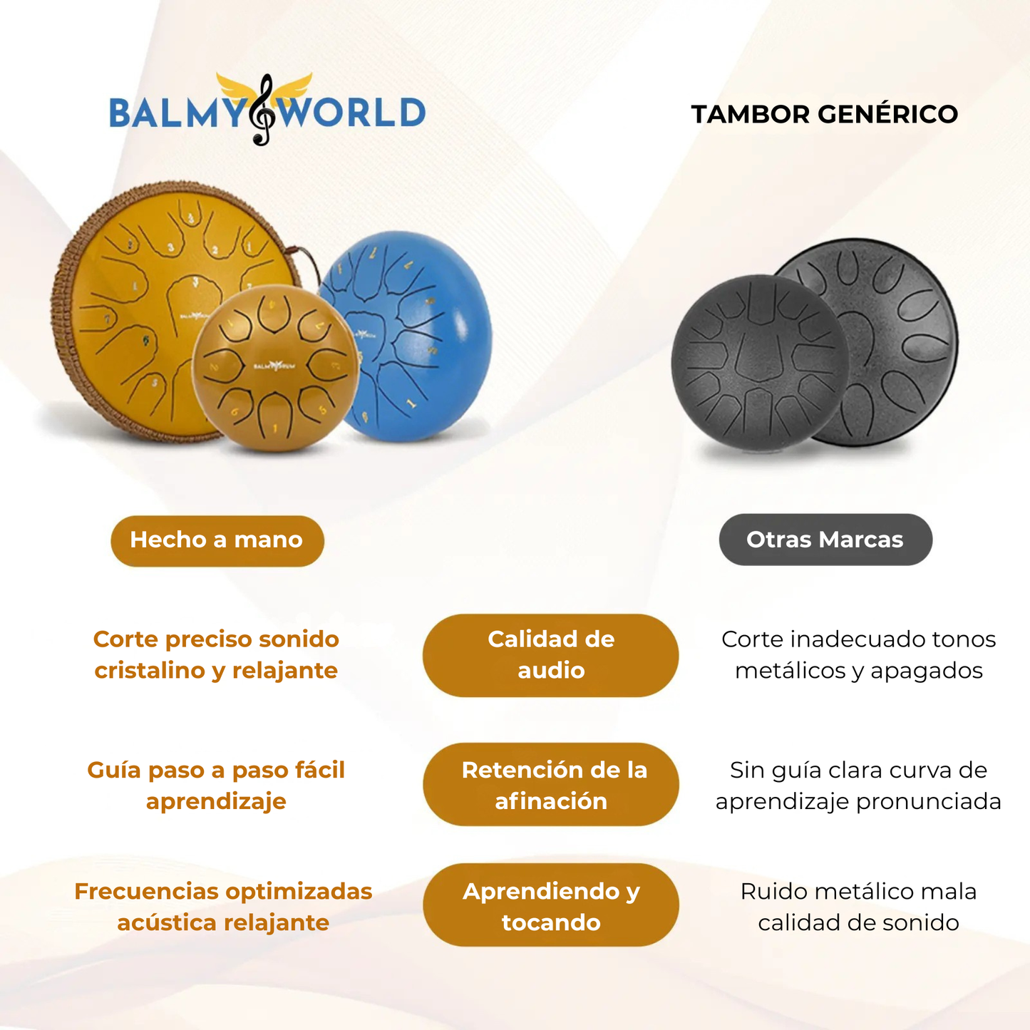 Tambor Eden® - Tambor terapéutico que calma la mente