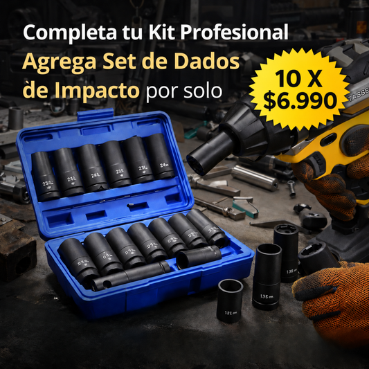 Set de Dados de Impacto MADEBUT™ – 10 Piezas